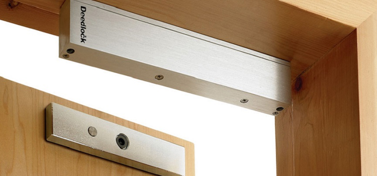 Magnetic lock installation Taft